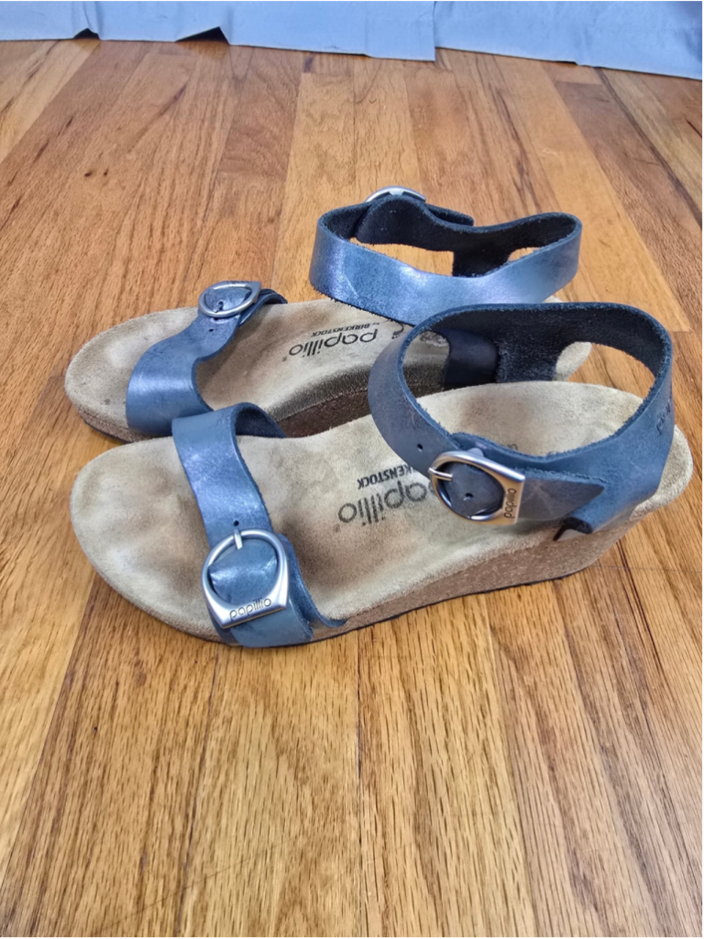 Women's Papillio Wedge Sandals Size 8 Blue